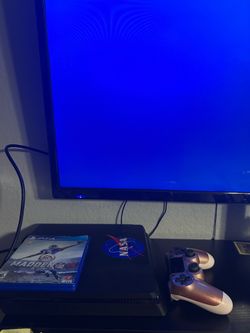 PS4 slim with controller & madden 16