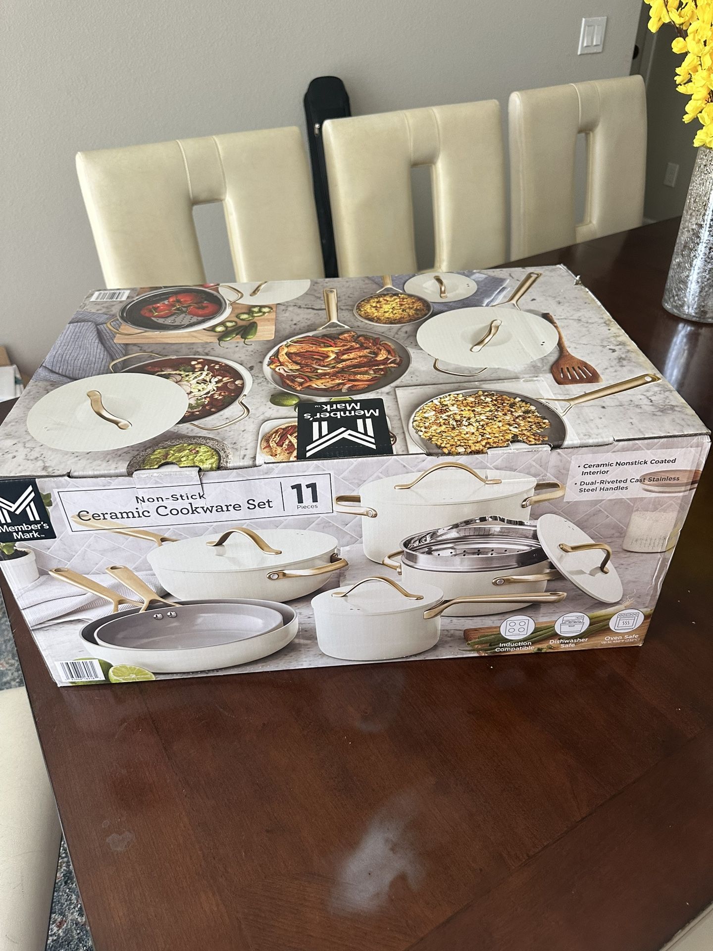 11 Piece Non-stick Ceramic Cookware Set