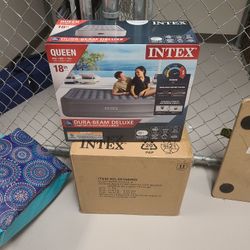 Intex Queen Inflatable Mattress  Amazing Quality 