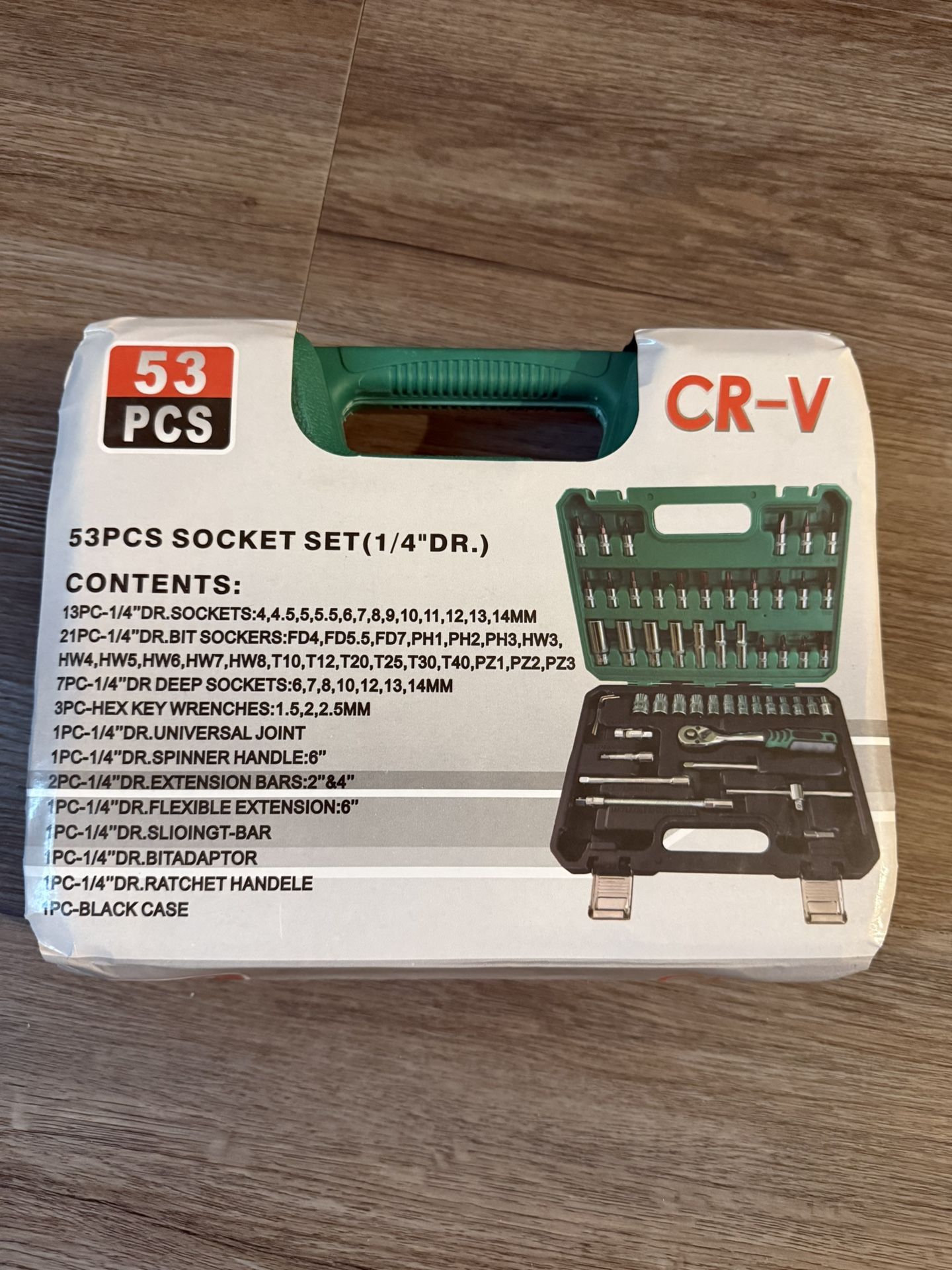 Socket Tool Set 1/4 Inch