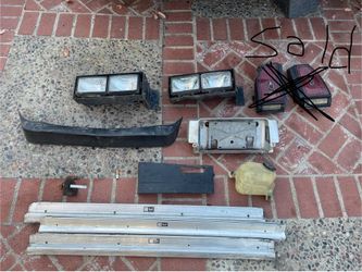 Monte Carlos parts is a lot of good parts if you see something you need let me know and I'll let you know how much