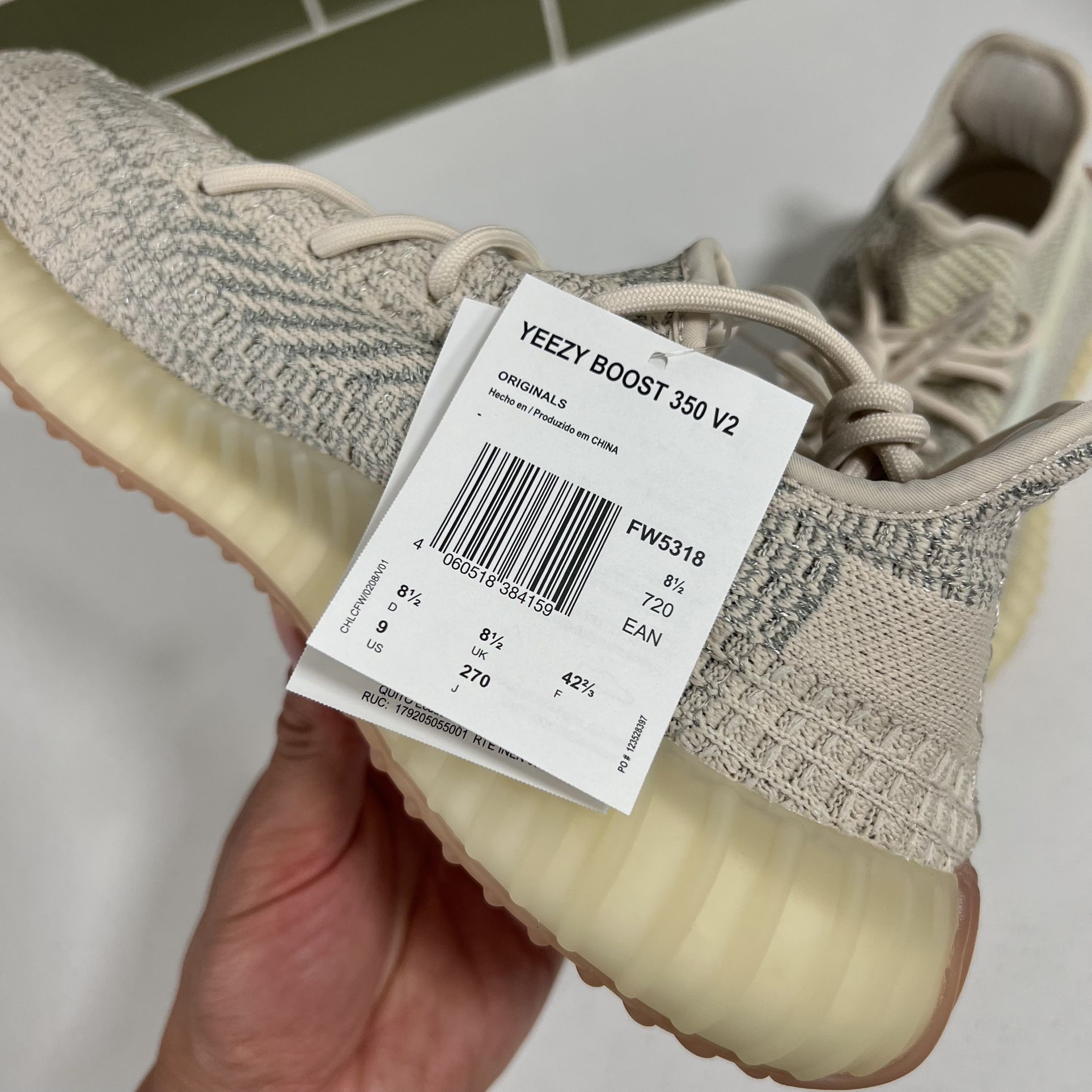 adidas gazelle silver green womens adidas Yeezy Boost 350 V2 Citrin (Reflective)