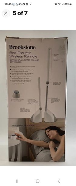 brookstone bed fan with wireless remote for Sale in Sun City AZ OfferUp