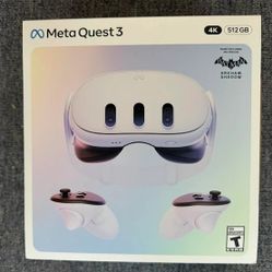 Meta Quest 3 512GB 4K VR Headset