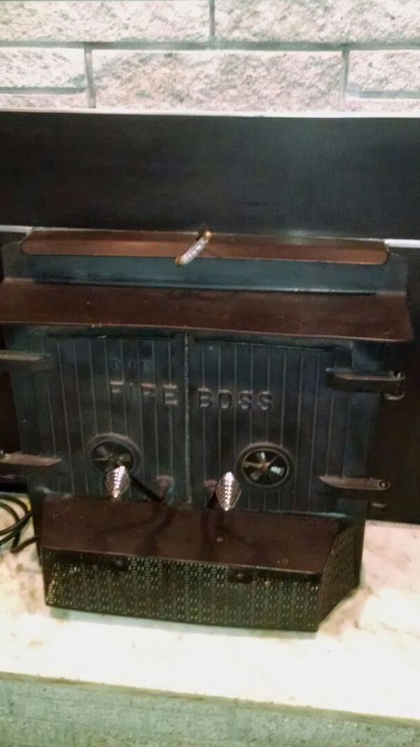 Fire Boss Wood Stove Insert With Built In Er System Will Heat 500sold