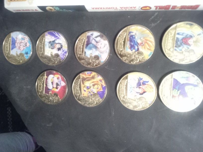 Dragon Ball Z Gold Coins