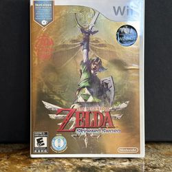 The Legend of Zelda: Skyward Sword (Wii, 2011) New Factory Sealed