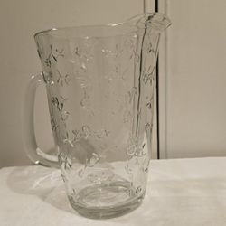 Jarra De Cristal  Floral 