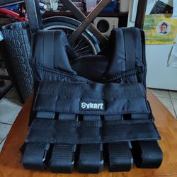 Weighted Vest 45lbs Heavy Duty Adjustable 0-45 lb. Workout Removable Iron