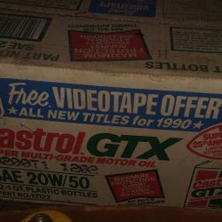 Castol GTX motor Oil  20 W50