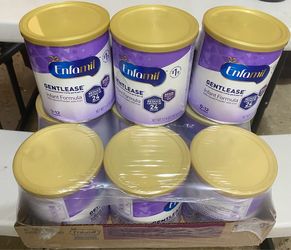 Enfamil (gentlease) 9 cans