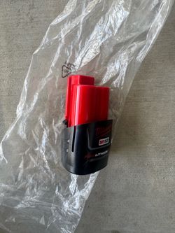 M12 Milwuakee battery 1.5ah (new)