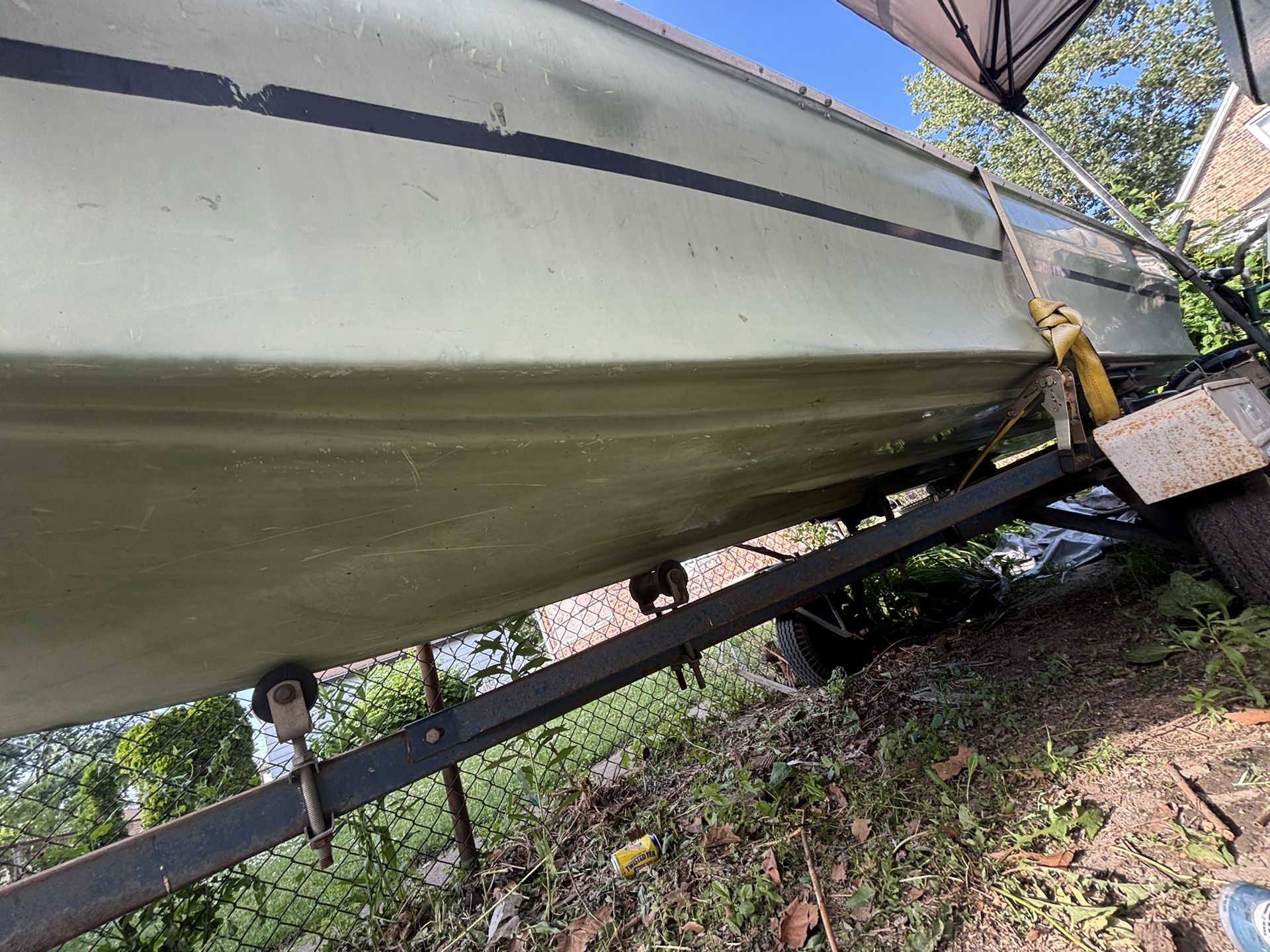boat and trailer