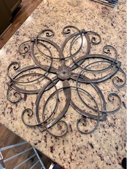 Decorative house medallions (2)
