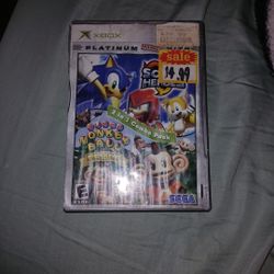 Platinum Sonic The Hedgehog For Xbox Two In One Combo Pack Super Monkey Ball Deluxe As Well
