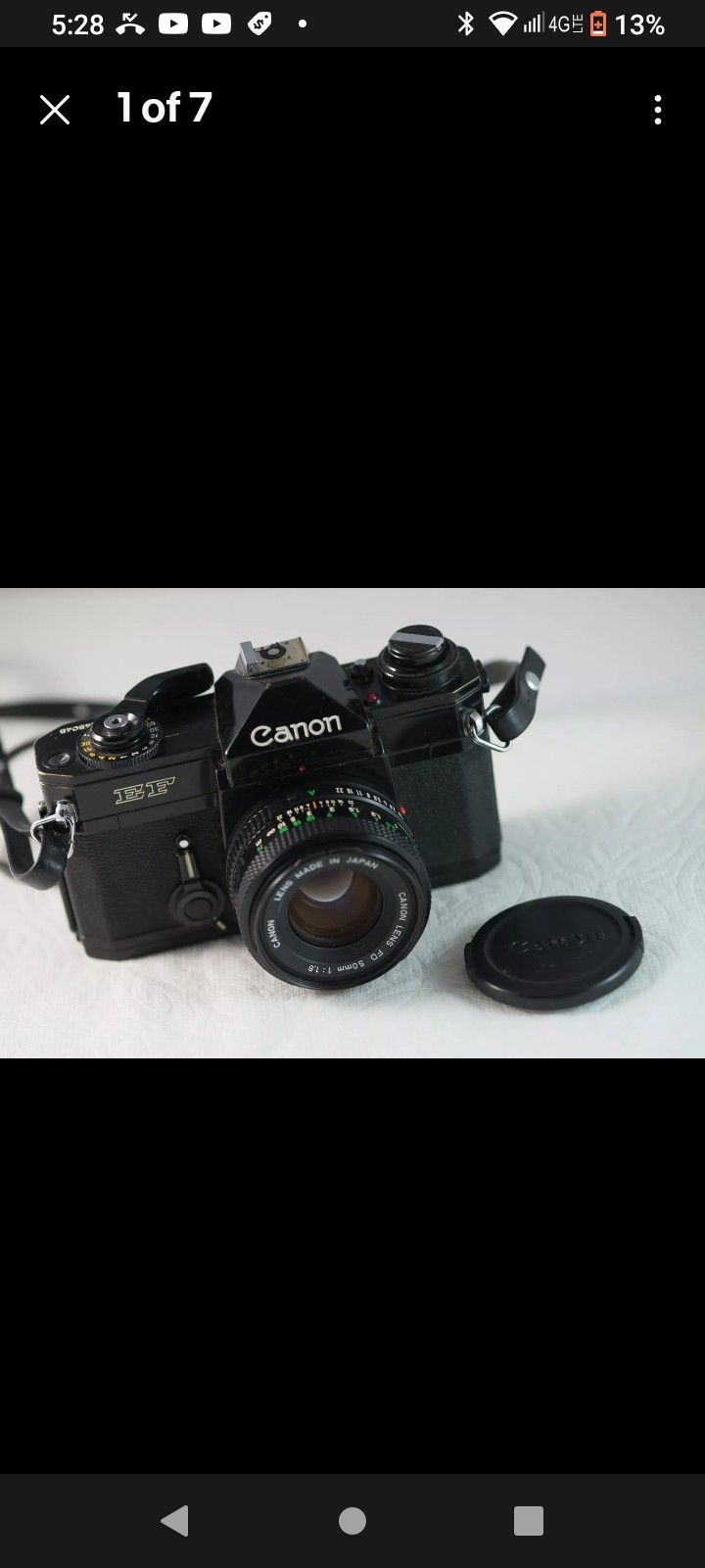 Canon Es Vintage Camera