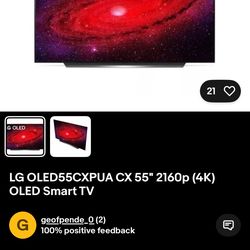 LG OLED 55 inch C Class OLED