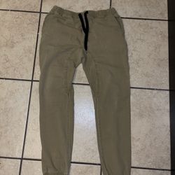 south pole khaki joggers size  large 