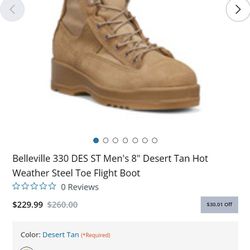 Steel Toe Desert Tan Boots  Help My War Vet Dad With his Dr. Bills