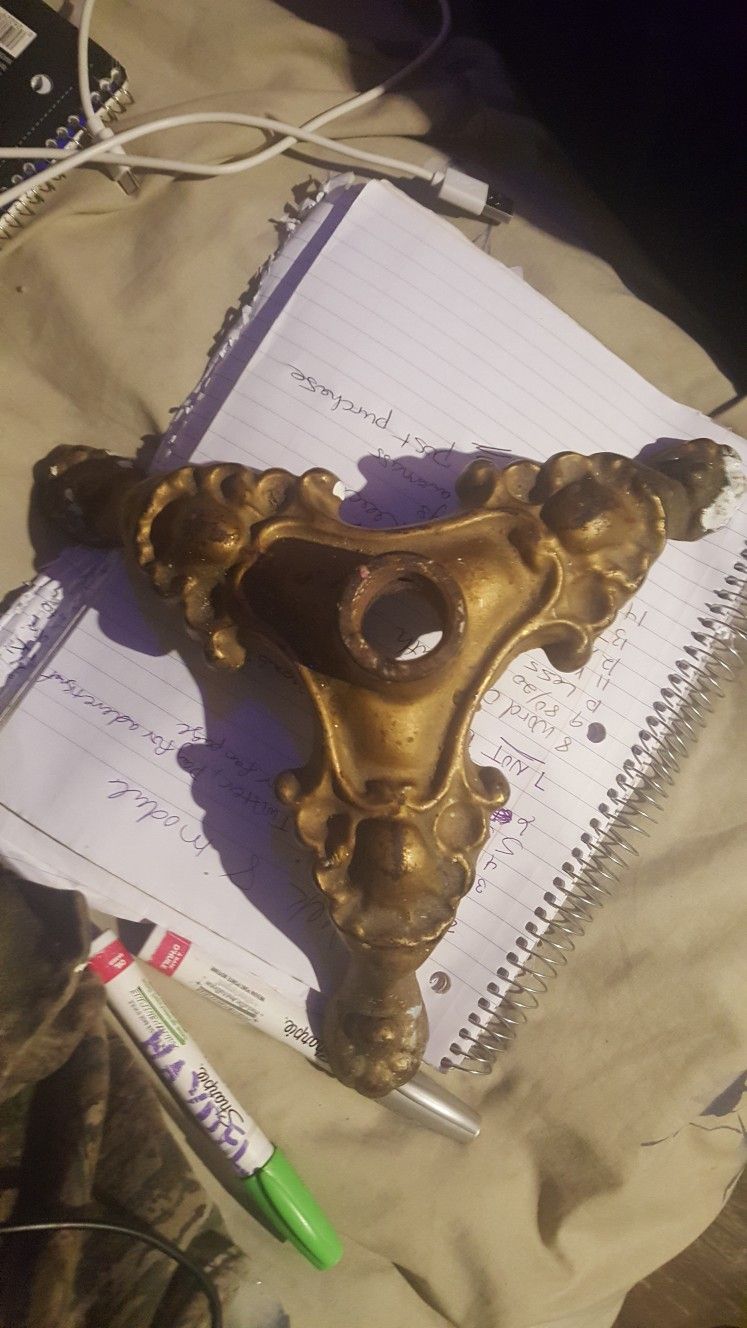 Antique Flagpole Holder