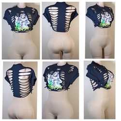 Billie Eilish Custom Crop Top