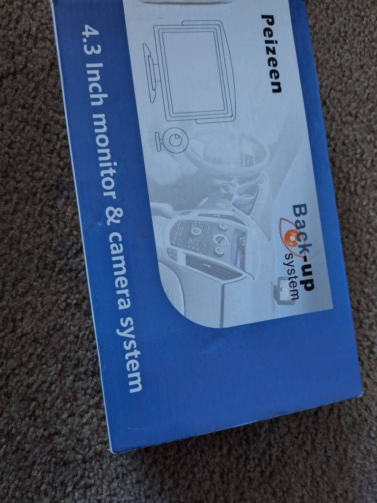 4.3 Inch Monitor And Camera System For Car