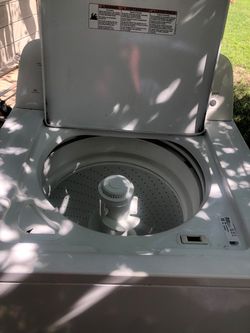 Amana washer and dryer