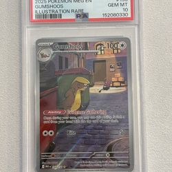 Pokemon PSA 10 GEM MINT GUMSHOOS graded Slab