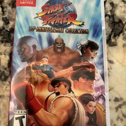 Nintendo Switch Street Fighter Game