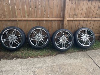 22” Viscera rims 265/35R22