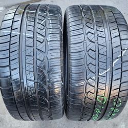 2 USED TIRES COOPER 255/35/19
