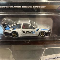 HOT WHEELS ELITE 64 TOYOTA COROLLA LEVIN (AR86)