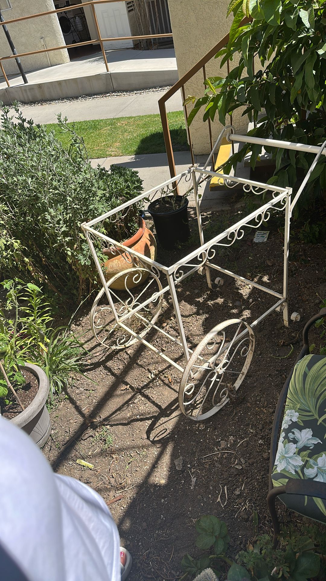 Iron Rolling Cart