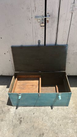 Vintage Military Trunk 1942