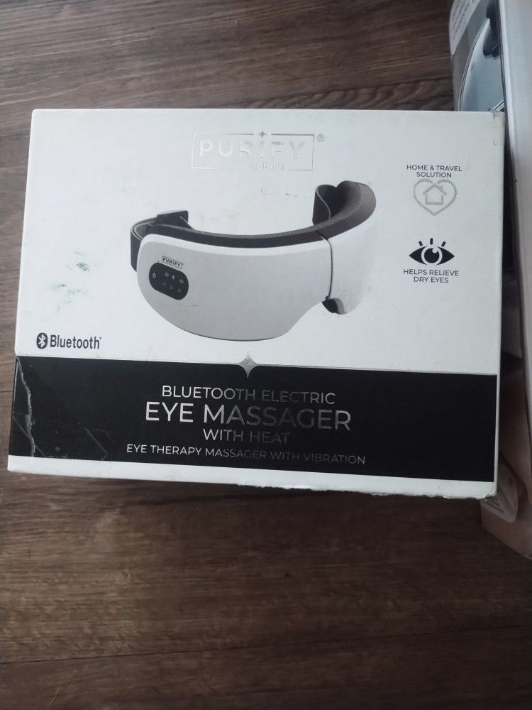 Bluetooth Electric Eye Massager With Heat
