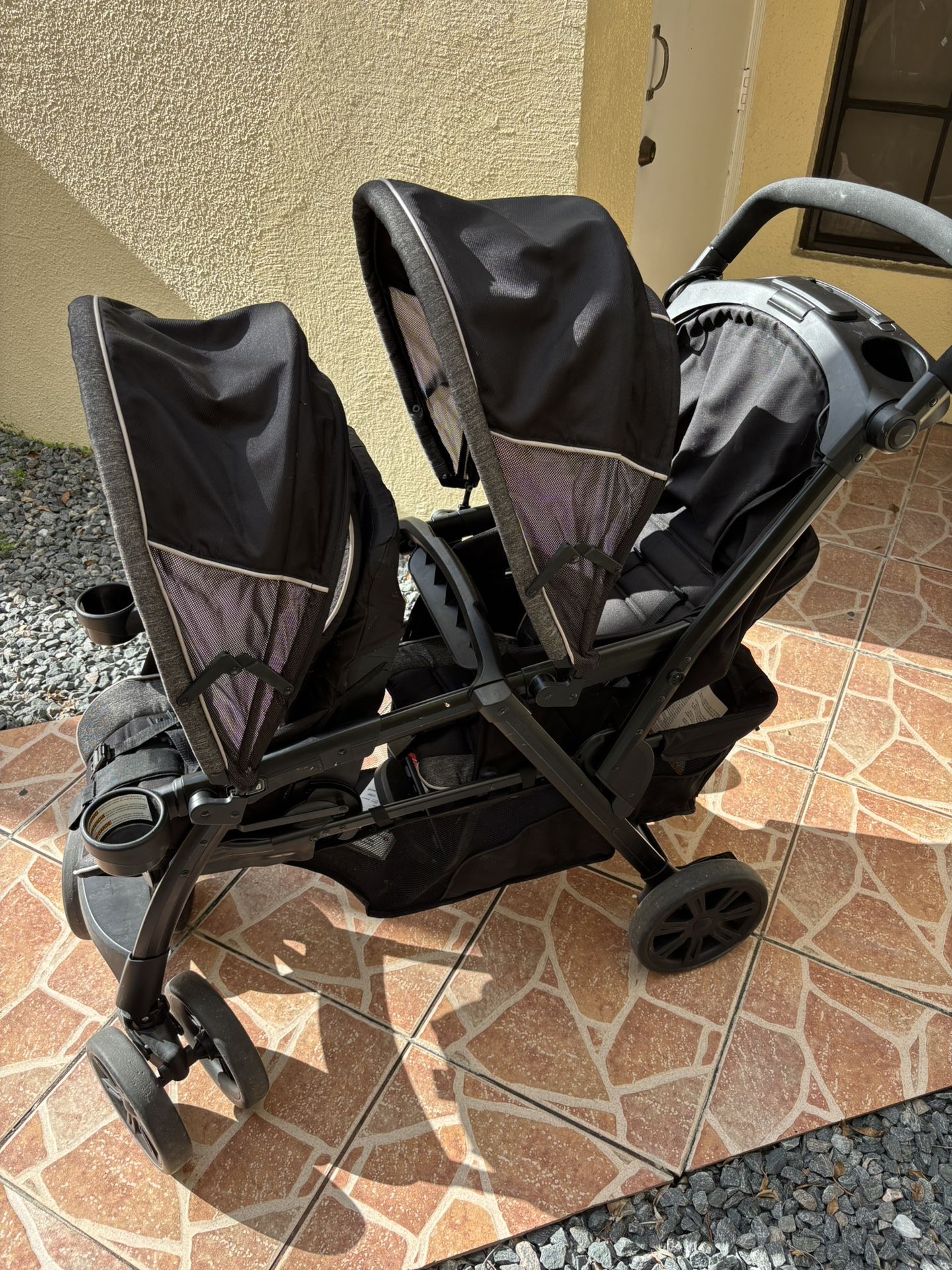 Chico Compatible Double Kid Stroller 