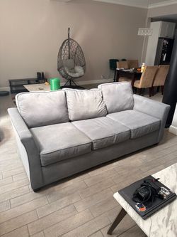 Gray 3-Seater Sofa | Great Condition | Modern Style