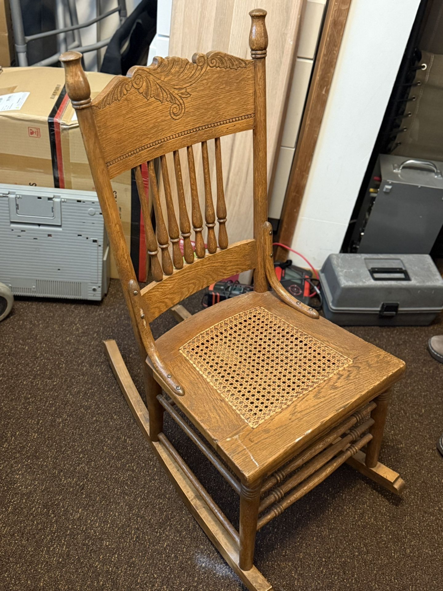 Vintage Wooden Rocking Chair