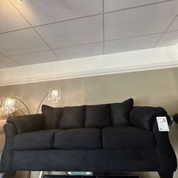 Darcy Black Sofa 