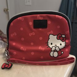 Hello kitty makeup bag