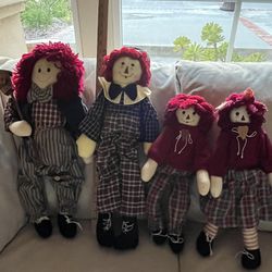 Vintage Raggedy Ann and Andy Collectibles 