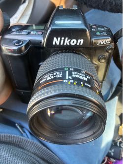 Nikon F90X camera film