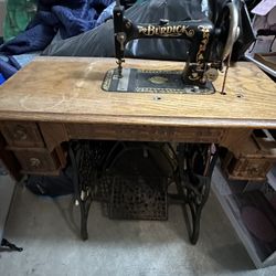 BURDICK ANTIQUE SEWING MACHINE SEARS ROEBUCK