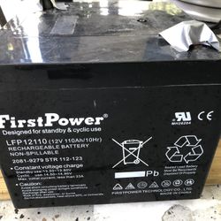 Lfp1210(12v 110ah/10hr)Rechargeble Battery Non Spillable