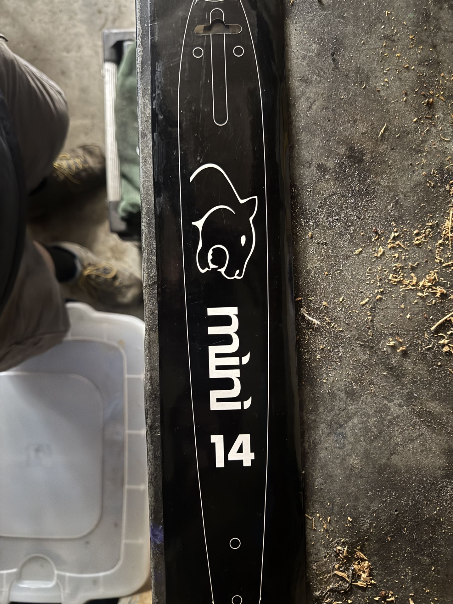 14” Panther Mini Bar And 14” Echo Chainsaw Bar + brand New Chain