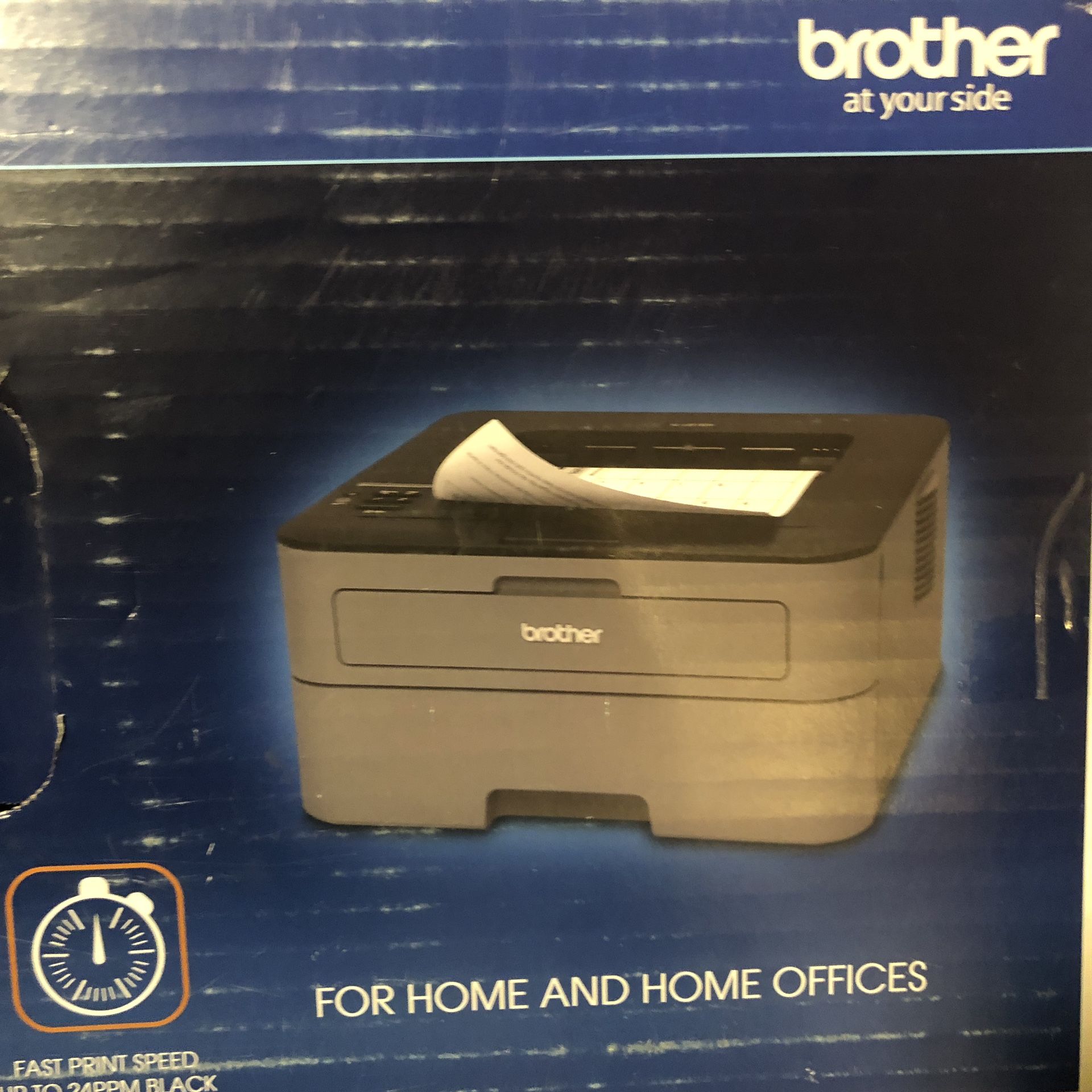 Brother HLL2315DW wifi Laser printer w/ 2 Toner Cartridges for Sale