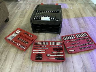 Craftsman 450 Piece Mechanic s Tool Set With 3 Drawer Case Box