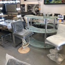 New Bar Table White 3 Tier K Furniture And More 5513 8th Street W Suite 10 Lehigh 