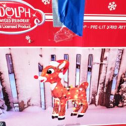 Light Up Rudolf Reindeer 