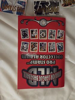 MLB PRO STAMP COLLECTOR ALBUM 